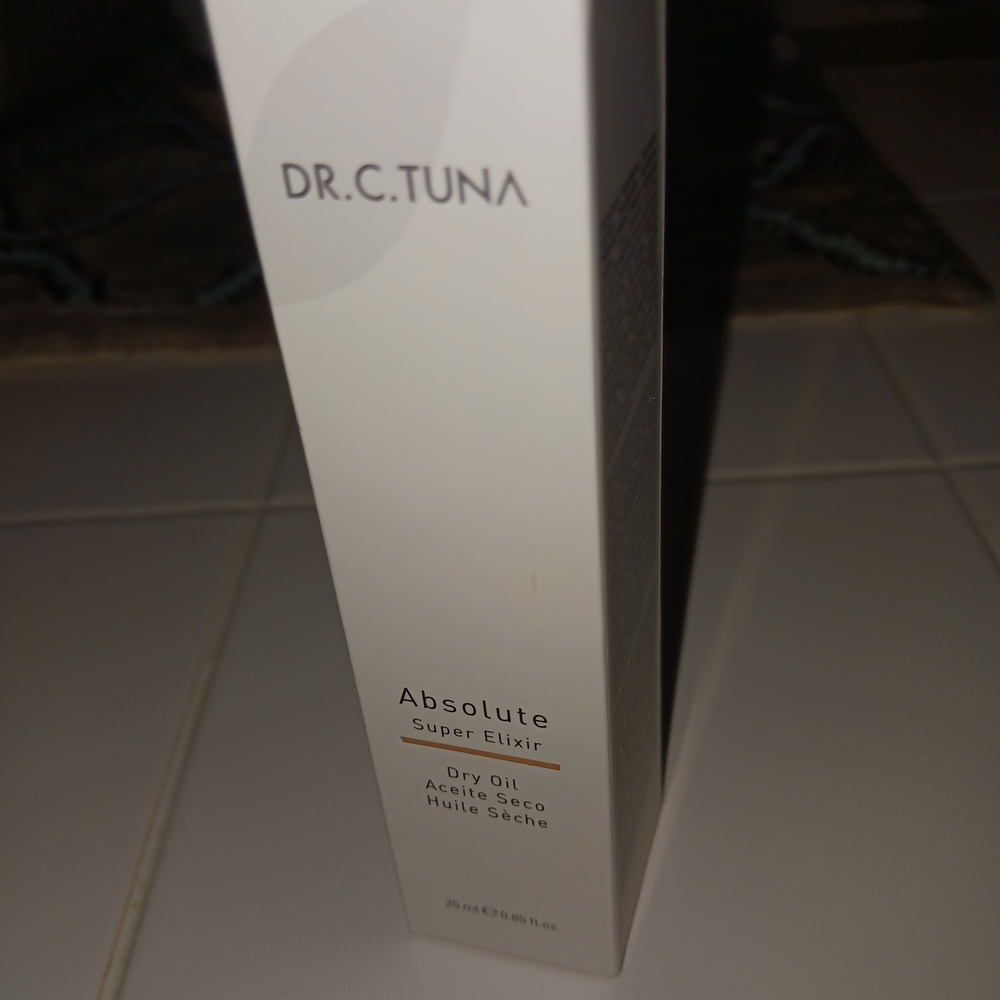 DR.C.TUNA Absolute Super Elixir Dry Oil - White Packaging